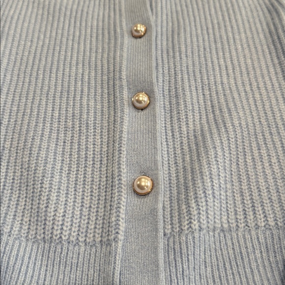 Abercrombie & Fitch Light Blue Cardigan / Sweater - Picture 4 of 5